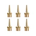 6 PCS Fountain Nozzle Head G1/2 DN15 Adjustable Direction Jet Water Spray Sprinkler Head for Garden Pond Amusement Park. 