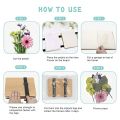 1 Set Plant Specimen Tool Kit DIY Dry Flower Press Wooden Plant Press Tool Flower Press Kit Plant Leaf Press Set A. 