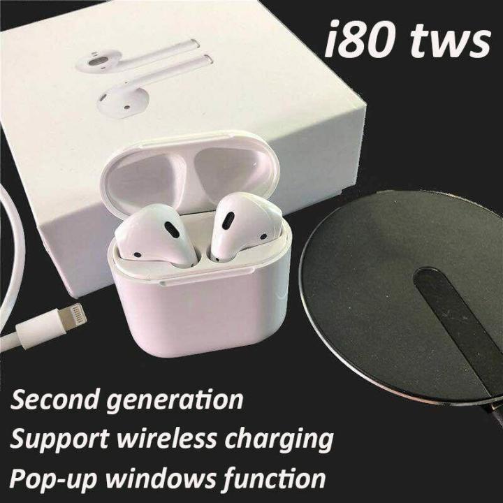 I80 Plus Ar 2 Near 1:1 Wireless Bluetooth Headsets Tws I80 Plus Pk W1 Chip I20 I30 I60 I100. Iphone Android Tws I80