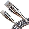 Metal Spring, Unbreakable USB Android Fast Charging + Data Cable For Samsung / Mi / HTC / Huawei / Xiaomi. 