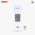 Sogo Ceramic Fan Heater (JPN-77) With Remote And Oscillating Function (1200watt). 
