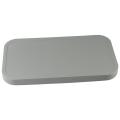 12"×4.72" Kitchen Sink Organizer Tray Durable Multiple Usage Grey Sponges Holder Non-slip Eco-Friendly Dish Soap Dispenser for Kitchen Bathroom Counter. 