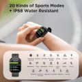 Gts1 Smart Watch, Fitness Tracker with Heart Rate Blood Pressure, Sports Smartwatch IP68 Waterproof, 1.65" Full Touch Screen Fitness Watch for Men Women Compatible Android IOS. 