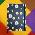 MyKitab - Printed Diary - Black Daisy. 