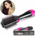 Professional 3 in 1 Hair & Blow Dryer Brush - Original Ionic Hair Blow Dryer Brush & Volumizer - Hot Air Brush with Negative Ion for Drying Tools Blow Dryer,Straightening, Curling - Hair Straightener Comb - Hair Dryer Styler  for All Hair Types. 