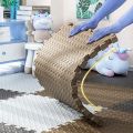 8pcs Leaf Pattern Foam Floor Mats Set. 
