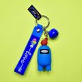 Amongus / Among us keychain for car / bike - kids (girls and boys) - bag hanging accessories / key chain. 