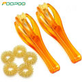 2 Pcs Finger Roller Massager and 5 Pcs Acupressure Massage Rings for Finger Hand Massage, Hand Blood Circulation Massage Roller. 
