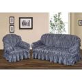 Jersey Fabric 7 Seater (3+2+1+1) Sofa Cover King Size Stretchable Elastic Fitted Couch Cover-For Complete Protection of Sofa Cover. 