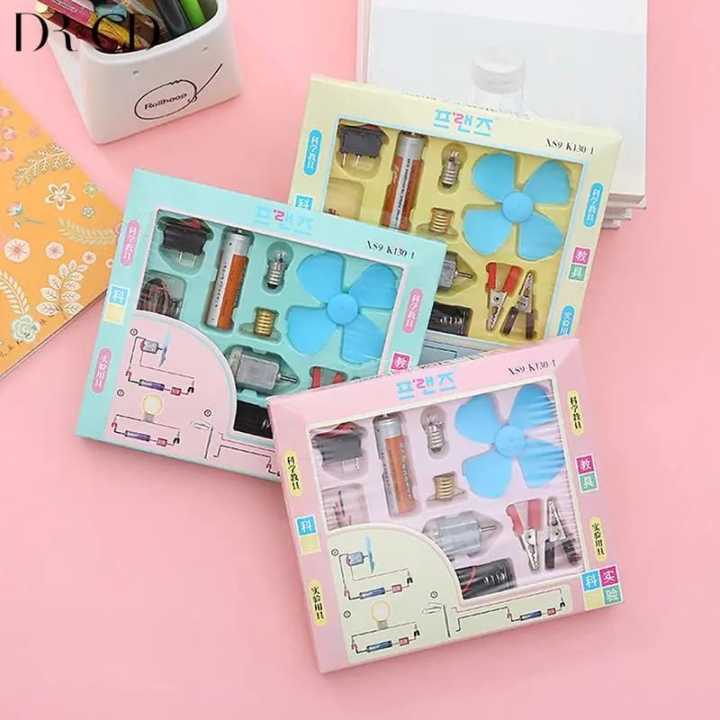 Electric%20Circuit%20Motor%20School%20Set%2012%20Pieces%20Electronic%20Science%20Project%20Kit%20for%20Kids%20Interesting%20Project%20for%20kids,%20dr%20Light%20Control%20Fan%20Circuit%20Science%20Diy%20Kit%20Educational%20(Big)%20-%20Image%204