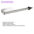 Stainless Steel Paper Towel Holder with Spray Bottle Convenient Wall-mounted Tissue Bracket with Spray Bottle Holder Multi-purpose Storage Rack for Southeast Asian Buyers Securely Mounted Stainless. 