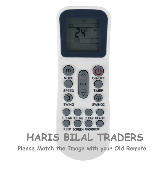 Homage AC Remote Control (buy only if your old remote is same)