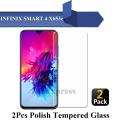 2Pcs Infinix Smart 4 Tempered Glass Screen Protector Polish Glass Premium Quality Glass Protector For Smart4 Infinix X653c. 