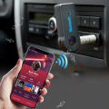 Car Bluetooth Music Receiver / Car Wireless Bluetooth Receiver / Mini 3.5MM Jack AUX Audio MP3 Music Bluetooth Receiver Car Kit, Black /. 