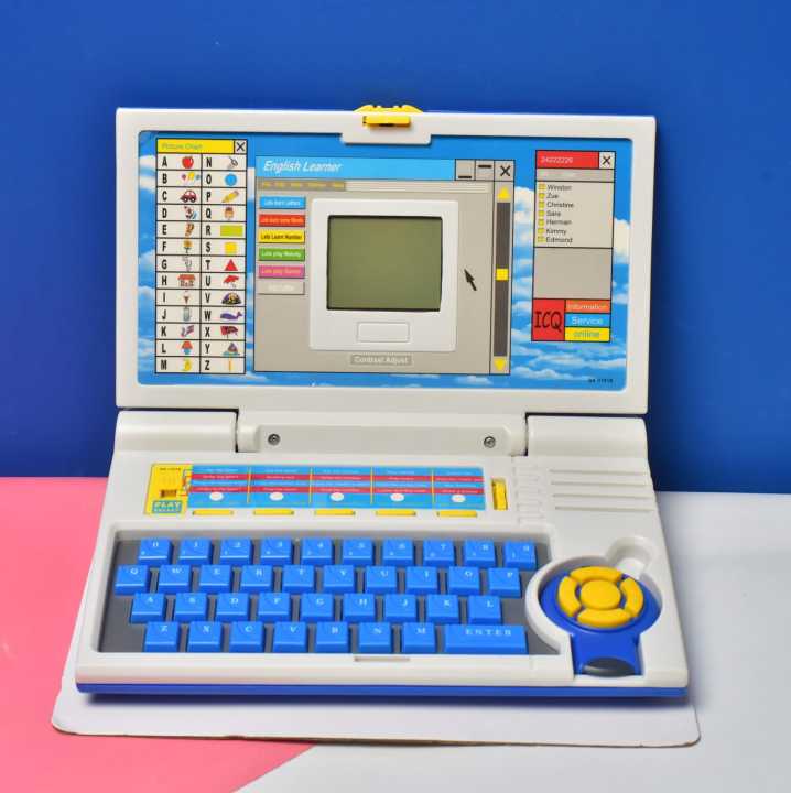 Educational%20Laptop%20for%20Kids%202%20x%202%20Display%20Screen%2020%20Plus%20Activities%20Battery%20Operated%20Toy%20-%20Image%202