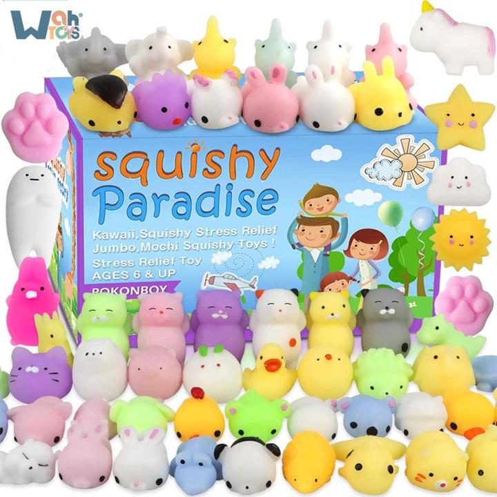 20 PCS Cute Vent animal children's toys mini Mochi Animals Toys