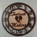 Customize wall clock. 