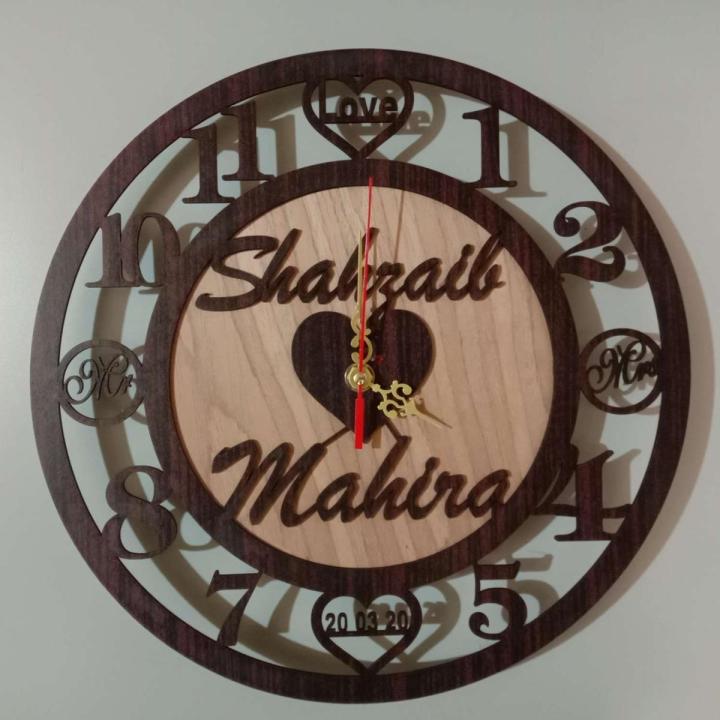 Customize wall clock