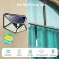 Solar Lights Outdoor, Upgraded 100 LED Solar Motion Sensor Security Lights [1800mAh] Solar Wall Lights 270º Solar Powered Lights Waterproof Solar Lamp with 3 Modes for Garden [2 Pack]. 