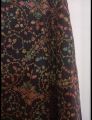 Black Pashmina Embroidered Stole. 
