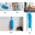 Bendable Soft Microfiber Duster Dusting Brush Household Cleaning Tool Washable. 