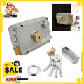 Main Gate Lock Heavy Duty | Home Guard Door Lock with 5 keys | Rim lock Night Latch | Best As Khas Lock. 