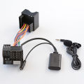 Car AUX Adapter Cable Bluetooth +MIC for Peugeot 307 308 407 RD4. 
