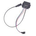 1Pc 5-12V Bathroom Mirror Switch Touch-Switch Sensor for LED Light Mirror Headlight Durable Easy Install Two Colors. 