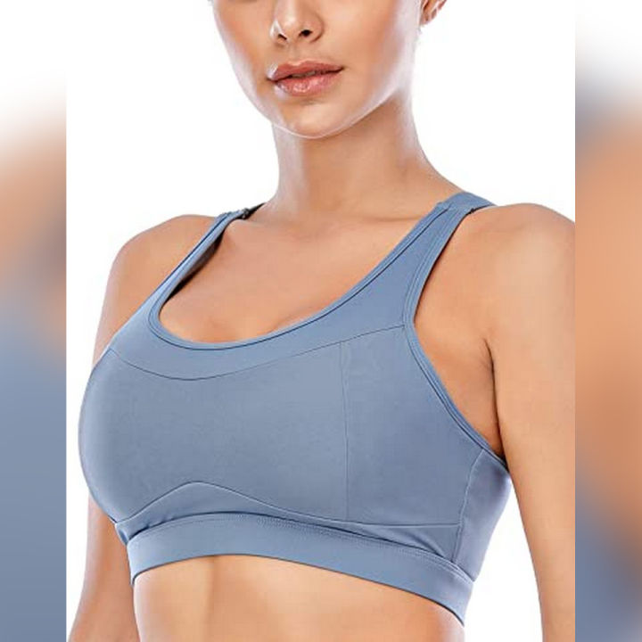 RUNNING GIRL High Impact Sports Bras for Women Racerback Bra Workout Crop Tops for Women Daraz.pk