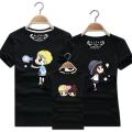 Family Matching Outfits Mommy Daddy Kid Son Baby T-Shirt Shirts Family Clothes Child T-Shirt cartoonTops Sets. 