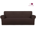 Cover house Super Stretch Sofa Covers – 6 Seater Standard Size–3+2+1 - Jersey Non Slippery - Washable Furniture Protector with Elastic Bottom. 8+ colors. 