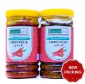 Natureland Shikarpuri Carrot Pickle 1KG - Gajar ka Achar - Original Shikarpuri Achar. 