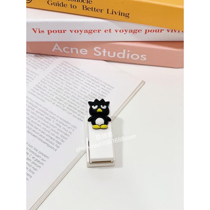 Kawaii Sanrios Kuromi Cartoon Hellokitty Anime Mymelody Cute Cinnamoroll Creative Mini Doll Stationery Portable Office Stapler