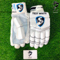 SG Test White batting gloves High Quality Cricket Batting Gloves Premium edition cricket gloves edition by Beynaam online store. 