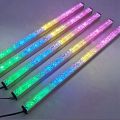 COOLMOON 2X Computer RGB Color Light Strip 5V/3PIN Aluminum Chassis Light with Magnetic Multicolor RGB LED Lamp. 