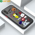 UCUC for Redmi 9A Back Cover Hip Hop BTS Frosted Transparent Hard Phone Case Thin Shockproof Full Cover Camera Protect Case. 