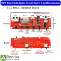 Multifunctional Bluetooth Audio Circuit Board Bluetooth Module Amplifier Board DIY Bluetooth Module Mltifunctional Lantern by Elerca. 