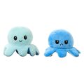 ready stock 2021 Reversible Octopus Plush, Adorable, Soft Cotton Soft, Double Sided Gift for Kids, Emotional Flap. 