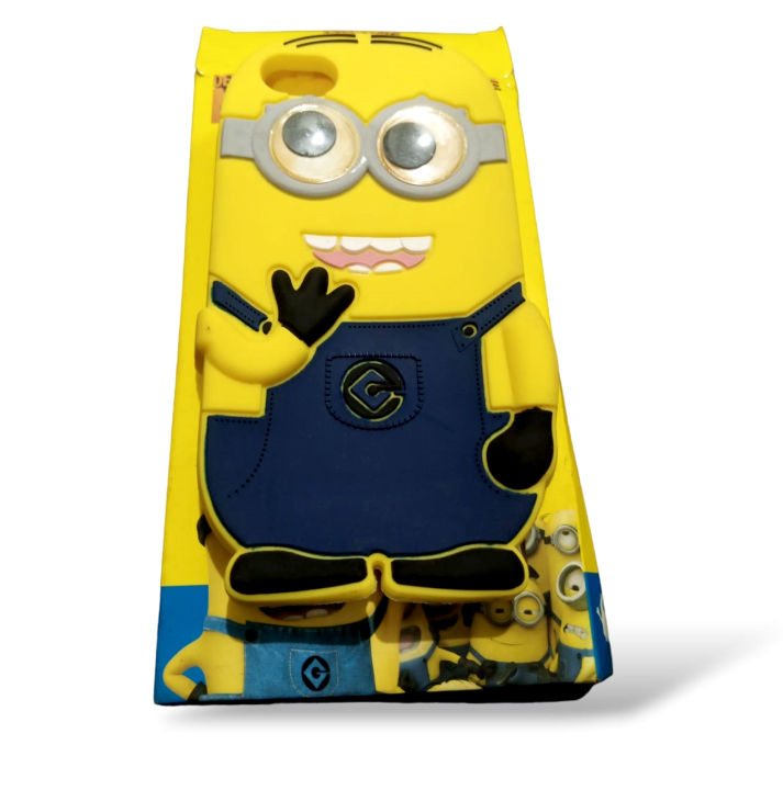 Cartoon Minion Soft Rubber Silicone Back Case Cover for Apple iPhone 5G
