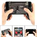 PUBG Six Finger Controller All-In-One Joystick Gamepad, AK-66 Gamer, With Built-In L1 R1 Triggers Gamepad Controller Games Grip L1 R1 Triggers 5 In 1 Mobile Phone Joystick For PUBG Free Fire. 