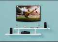 Led tv shelf Wall mounted Lcd racks Wall Mounted Media Console Floating TV Shelf Tv entertainment unit Floating tv rack. 