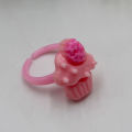 1 Pcs Baby Girls &boys ring  Mixed styles Cartoon Animal vegetables and fruit Lovely Candy Color Plastic Rings. 