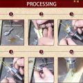 Premium Beads Drill Bit Wooden Bead Maker Carbide Ball Blade(16). 
