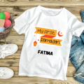 Ramzan Dress - Name T shirt - T shirt for boys - Tshirt - Ramzan Mubarak-Customize T shirt - Ramzan T Shirt - My first Ramzan. 