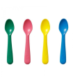 SPOON Ikea MULTI COLOR 4 PIECES. 