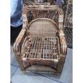 Cane Chairs/ Cane Furniture Chair With Caution Seat. 