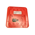 Fire Alarm Siren 2 wire 24V Sounder Strobe fire horn strobes Sounder Flasher for Conventional Fire Alarm Control System. 