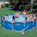Intex Metal Frame Swimming Pool With With Filter 12Feet x 30Inch. 