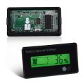 Multifunctional Green Backlit LCD Display Universal Battery Capacity Meter. 