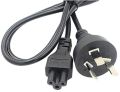 Computer Power Cable 3 Pins Copper Australian Genuine Branded Power Cord (AU Plug) 1.5M. 